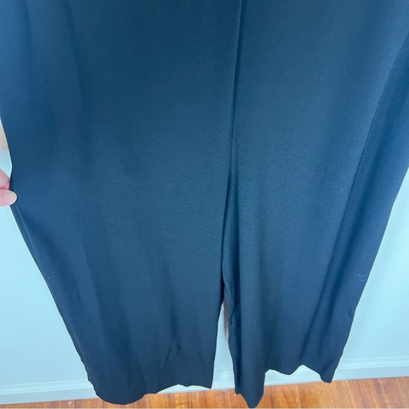 Sandro Paris Parigo Marine Stretch Crepe Jumpsuit Size 2 US M - Picture 4 of 12